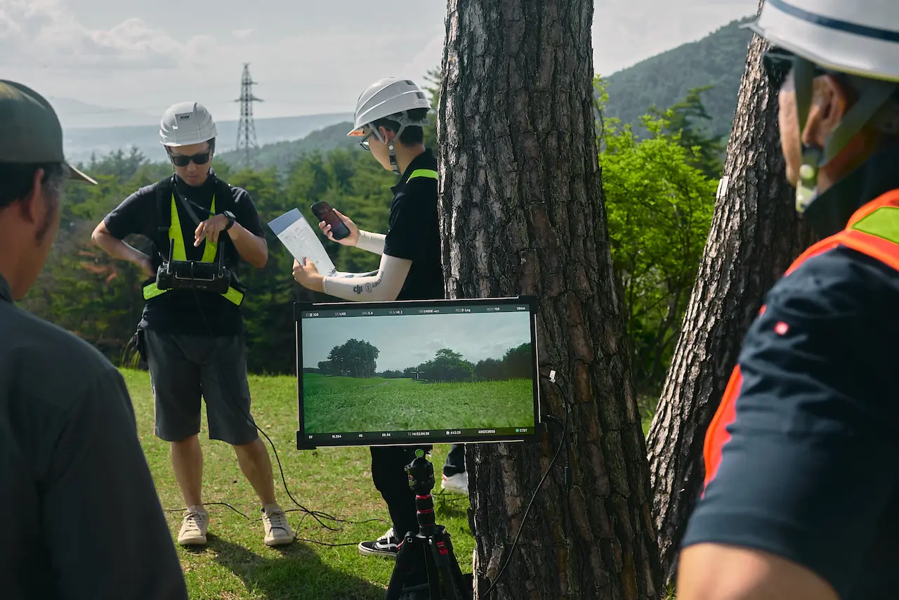 ドローン撮影